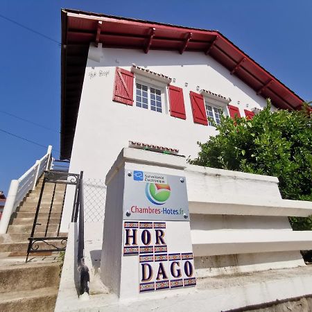 Chambres D'Hotes "Hor Dago" Pres De La Gare D'Hendaye Avec Le Petit-Dejeuner Exteriör bild