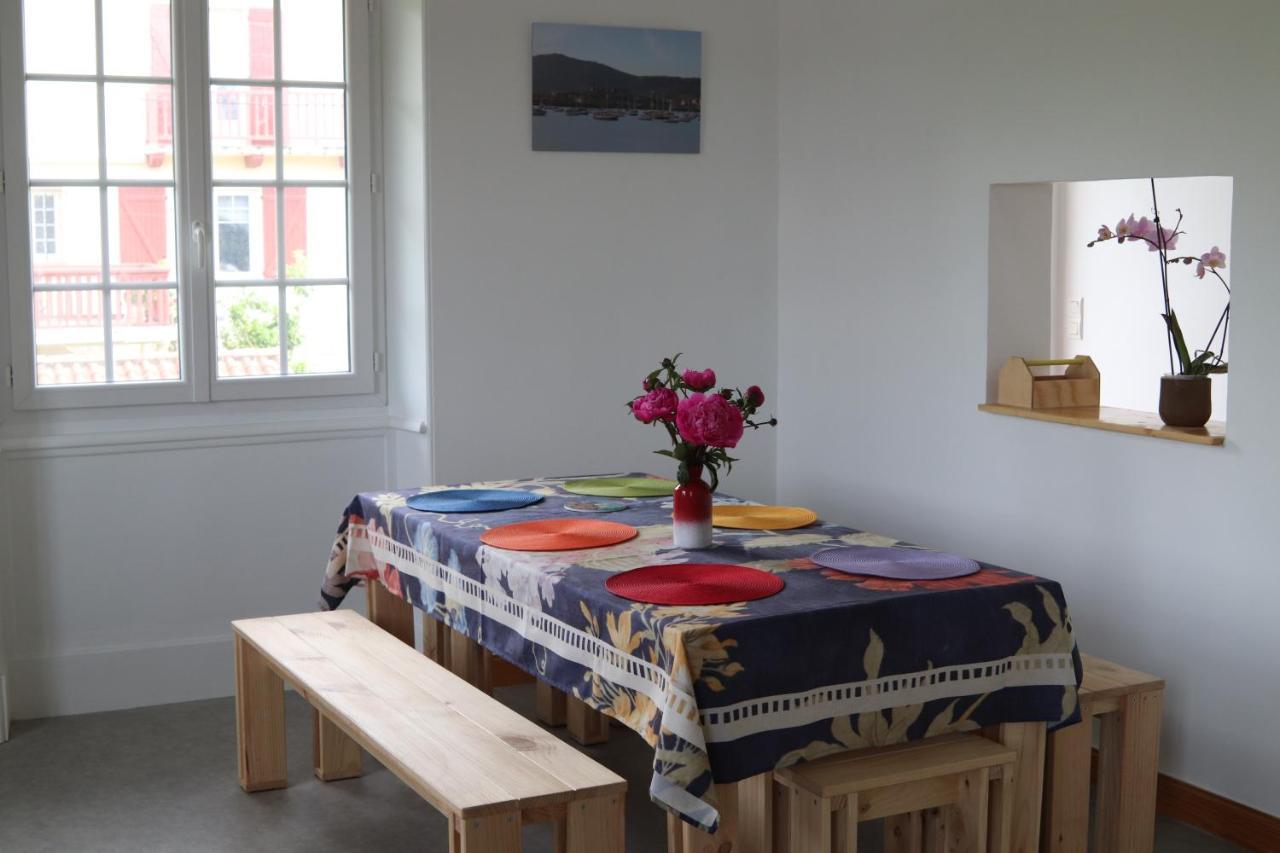 Chambres D'Hotes "Hor Dago" Pres De La Gare D'Hendaye Avec Le Petit-Dejeuner Exteriör bild