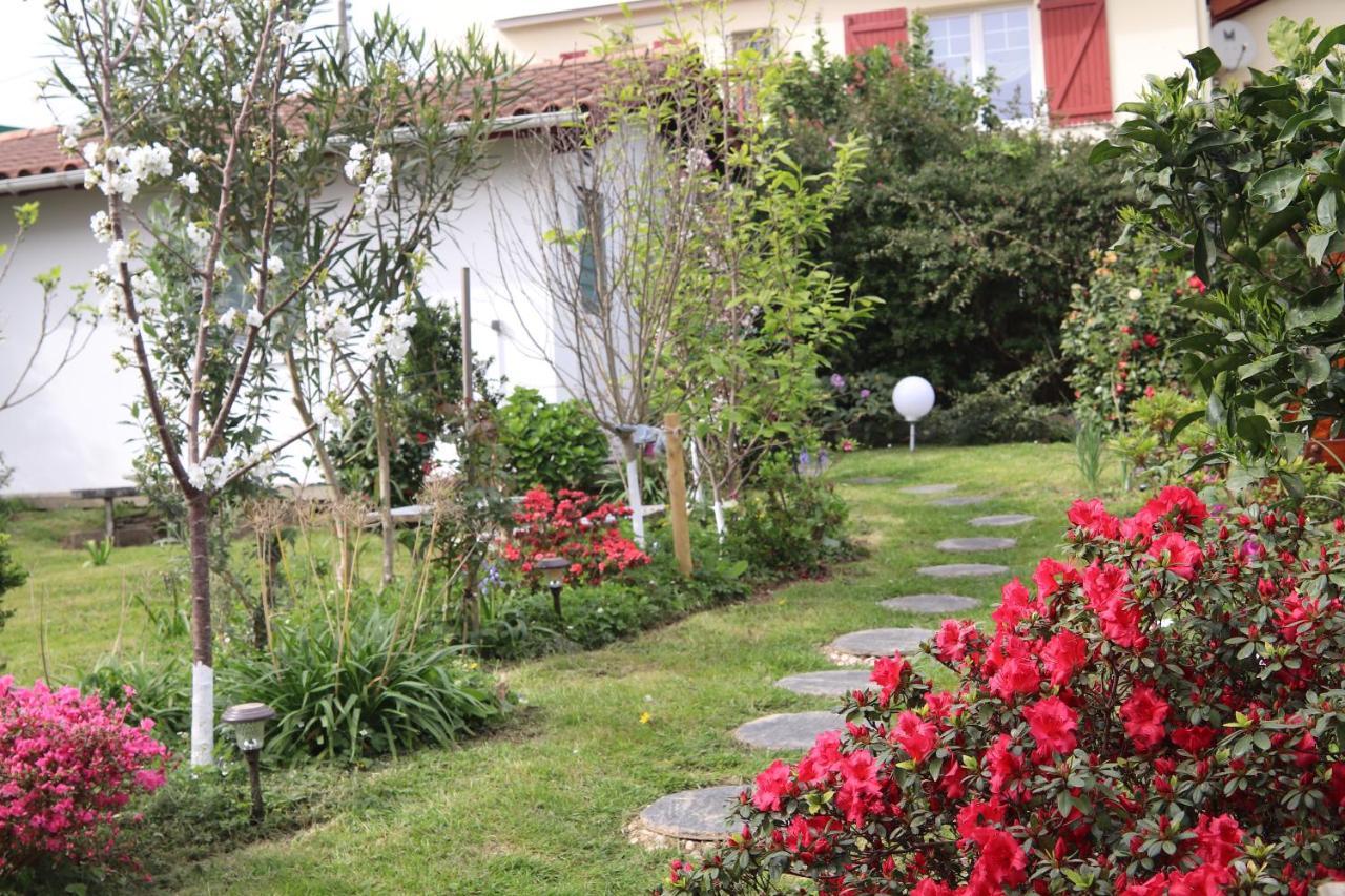 Chambres D'Hotes "Hor Dago" Pres De La Gare D'Hendaye Avec Le Petit-Dejeuner Exteriör bild