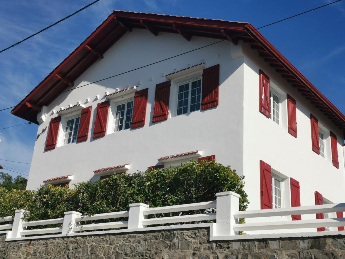 Chambres D'Hotes "Hor Dago" Pres De La Gare D'Hendaye Avec Le Petit-Dejeuner Exteriör bild